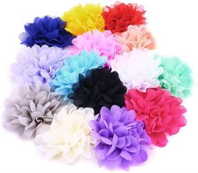 img 4 attached to 👑 Stylish Chiffon Headband Embellishments by LoveInUSA: Must-Have Accessories