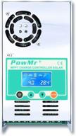 🔌 powmr 60 amp auto mppt charge controller: max 160vdc input, lcd backlight for lead-acid & lithium battery charging logo