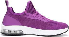 img 1 attached to 👟 Enhance Your Athletic Experience with LARNMERN PLUS Non Slip Lightweight Sneakers for Women