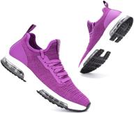 👟 enhance your athletic experience with larnmern plus non slip lightweight sneakers for women logo