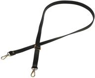 vanenjoy adjustable crossbody strap replacement for bag purse - full grain genuine leather, 0.7" wide, 26-51" long logo