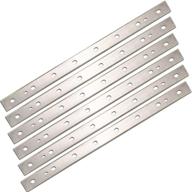 high-quality replacement planer blades for dewalt dw735 7352 735x thickness planers - 13 inch hss double edge set (6 pcs) logo