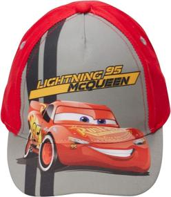 img 3 attached to 🏎️ Disney Cars Lightning McQueen Piston Cup Cotton Baseball Cap for Boys