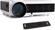 🎬 1080p full hd cinema home theater projection video projector by pyle - digital multimedia file compatible, keystone adjust picture presentation - supports usb & hdmi for tv, computer & laptop - prjd903 logo