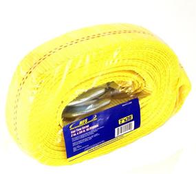 img 3 attached to 🔗 HFS (R) 2 Inch X 30 Ft. Polyester Tow Strap Rope 2 Hooks - 4.5 Ton, 10,000lb Towing Recovery - Hardware Factory Store