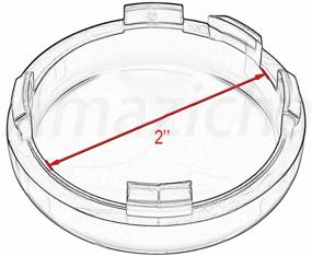 img 3 attached to Улучшите эстетику вашего Harley с дымчатыми крышками линз поворотных сигналов Amazicha - подходят для Sportster Softail Road King Street Electra Glide (4 шт.) 1996-2021 года.
