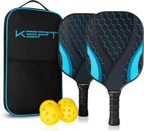 img 4 attached to Kept Graphite Pickleball Paddles Polypropylene