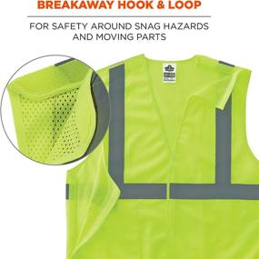 img 2 attached to 🚦 Enhance Visibility and Safety with the Ergodyne 8215BA Breakaway Reflective Gear