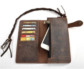 img 2 attached to 🔒 BLOCKING Leather Chain Wallet - Reinvent your Life