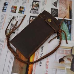 img 1 attached to 🔒 BLOCKING Leather Chain Wallet - Reinvent your Life