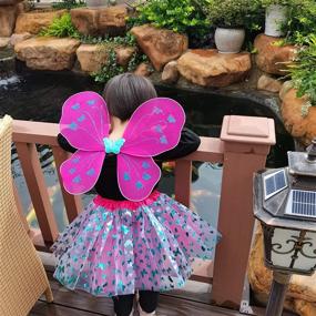 img 2 attached to 🧚 Fairy-tale-inspired Danballto Girls Fairy Toddler Birthday Dress: The Perfect Outfit for a Magical Celebration!