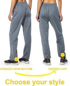 img 1 attached to BALEAF Running Athletic Sweatpants Adjustable Sports & Fitness in Running