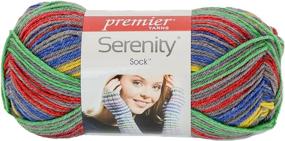 img 1 attached to Premier Yarns Primary Serenity Sock