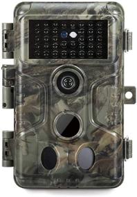 img 4 attached to 📷 GardePro A3 Trail Camera 20MP 1080P, H.264 HD Video, No Glow Infrared Night Vision up to 100ft, 0.1s Trigger Speed, 82ft Motion Detection, Waterproof Wildlife Deer Game Cam