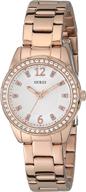 ⌚ stylish guess women's petite rose gold-tone bracelet watch: elegance meets function logo