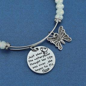 img 1 attached to 👨 Family-Friendly Colleague Mother-Daughter Girl New Home Retirement Memorial Bracelet