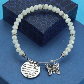 img 2 attached to 👨 Family-Friendly Colleague Mother-Daughter Girl New Home Retirement Memorial Bracelet