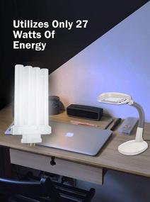img 2 attached to Dysmio Lighting FML27 Quad 3000K: Efficient Illumination for Optimal Lighting Solution
