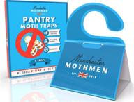 🦋 highly effective manchester mothmen pantry moth traps (5-pack) - pheromone infused, no insecticides логотип