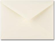 fine impressions 250-count ecru (off-white) envelopes for invitations/announcements/responses/greeting cards logo