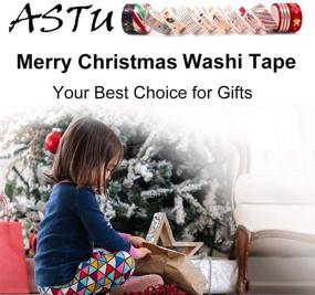 img 1 attached to ASTU Christmas Holiday Washi Tape