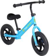 🚲 adjustable balance bike for girls & boys ages 2-5 years old - lightweight 12 inch bicycle with no pedals, ideal for indoor & outdoor use – customize seat & handlebar height logo