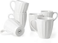 sweese 6208 porcelain fluted mugs: simple elegance for your coffee moments logo