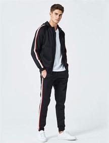 img 2 attached to PASOK Tracksuit Full Zip Running Athletic