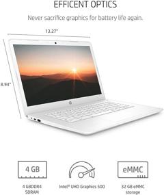 img 2 attached to Ноутбук HP Chromebook с двухъядерным процессором 14 Ca051Nr