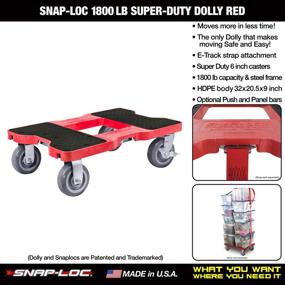 img 3 attached to Super Duty Casters 🔗 SNAP LOC with Optional Attachment