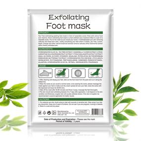 img 1 attached to 🦶 Exfoliating Foot Peel Mask - 3 Pack for Baby-Soft Feet | Remove Dead Skin Cells, Repair Rough Heels in 5 Days | Moisturizing Foot Mask for Men and Women