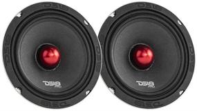 img 2 attached to 🔊 DS18 PRO-X6.4BMPK Mid and High Complete Package: Superior Door Speakers for Car or Truck Stereo Sound System