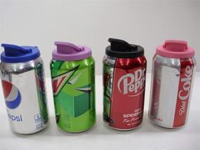 img 3 attached to Beverage Buddee Can Cover - Premium Can Protector for Standard Size Drinks - Made In The USA - BPA-PCB Free - 4 Pack (Assorted Colors)