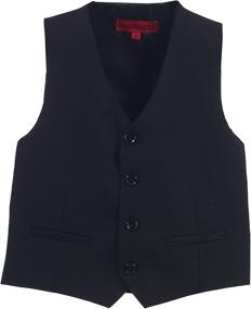 img 4 attached to Gioberti Boys Button Formal Black