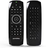 auvipal g9 backlit air mouse remote: wireless qwerty keyboard, 5 programmable keys, and rechargeable battery for nvidia shield, android tv box, kodi, pc, raspberry pi, ps4 and more! logo