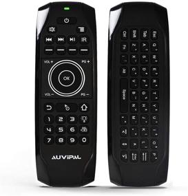 img 4 attached to AuviPal G9 Backlit Air Mouse Remote: Wireless QWERTY Keyboard, 5 Programmable Keys, and Rechargeable Battery for Nvidia Shield, Android TV Box, Kodi, PC, Raspberry Pi, PS4 and more!