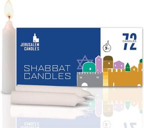 img 3 attached to 🕯️ Shabbat Candles - Traditional Shabbos Candles - Long-lasting 3 Hour Burn - Bulk 2-Pack x 72 (144 Candles)
