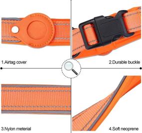 img 3 attached to Reflective Heavy Duty Collar Built Dogs