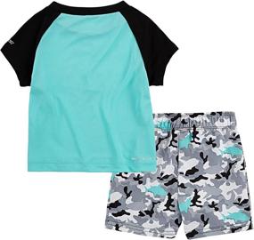img 1 attached to Hurley Baby Boys' Swimwear 2-Piece Set