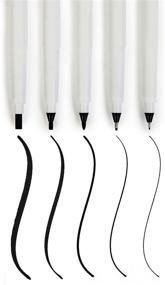 img 3 attached to Cricut Explore Variety Pen Set, Black: Unleash ✍️ Your Creativity with the Ultimate Collection of Black Pens