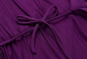 img 2 attached to 👘 Lightweight Sleepwear Loungewear for Women: Stylish Womens Bathrobes
