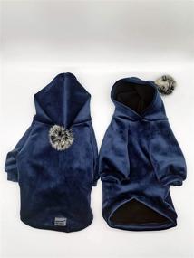 img 1 attached to 🐶 Dialpet Pet Clothes: Small Dog Hoodie made of Soft Cotton for Small to XX-Large Dogs and Puppies