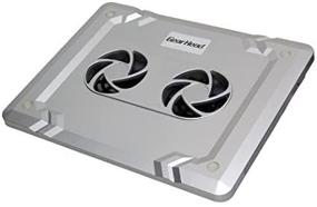 img 4 attached to 💻 Gear Head CF3000U: Dual-Cool USB Laptop Cooling Fan - Silver | Efficient Cooling Solution for Laptops