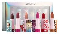 💄 sephora collection midnight kisses storybook set #lipstories set: 12 celebrate, 33 wanderlust, 22 a little magic, 2 landing in shanghai and 51 festival lights: a magical lipstick collection logo