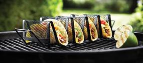 img 2 attached to 🌮 Enhance Taco Tuesdays with the Outset Nonstick Grill, Taco Rack