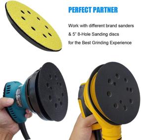 img 3 attached to 🔧 5-Inch Hook & Loop Sander Pad - Compatible with DeWalt, Makita, and Porter Cable Random Orbital Sanders (Fits DW421/K, DW423/K, BO5010, BO5030K, BO5031K, BO5041K)