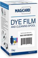 magicard ma100 ymcko color ribbon - 100 prints with bodno software demo logo