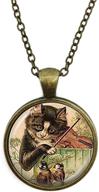 necklace playing animalspecial cabochon jeancz logo