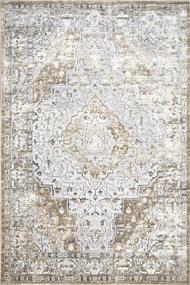 img 3 attached to 🌟 nuLOOM Плата Thea, покрытие для области, 3' x 5', бежевый - элегантный и стильный центральный элемент для любой комнаты