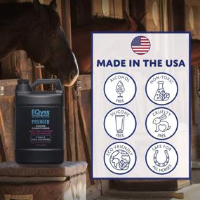 img 1 attached to 💫 Enhance Brushing Efficiency with Eqyss Premier Equine Conditioner - Instantly Tangle-Free